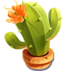 tres pinatas hold and win cactus symbol