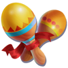 tres pinatas hold and win instruments symbol