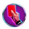 trophy spins world cup 26 red card symbol