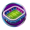 trophy spins world cup 26 stadium symbol