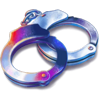 unusual suspects ultra link and win handcuffs symbol