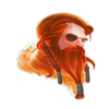 vikings hammer man symbol