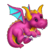 whack a fluffy dragon symbol