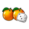 wild 27 dice orange symbol