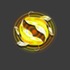 wild japan yellow fish symbol