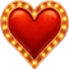 winnie the piggie las vegas heart symbol