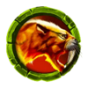 woolly wilds max lion symbol