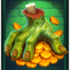 zany zombie zlots hold and win zombie hand coins symbol
