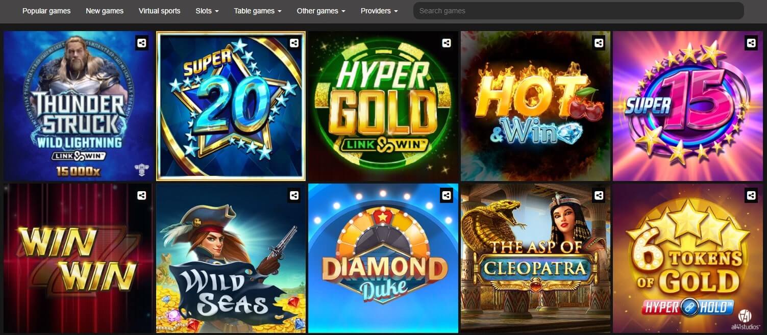 BetWorld247 casino games slots