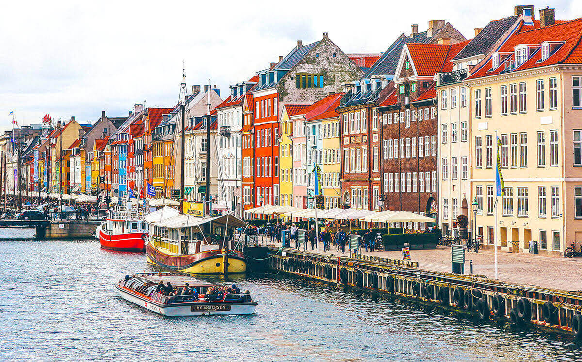Nyhavn River in Copenhagen