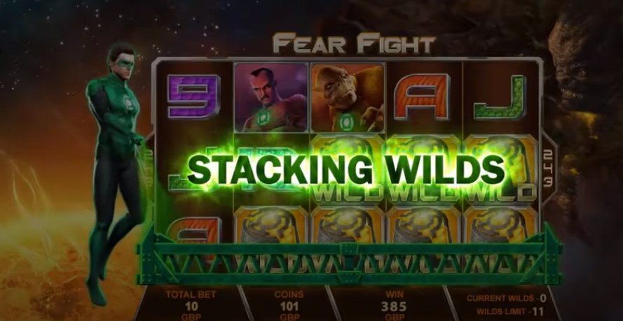 Playtech Green Lantern slot