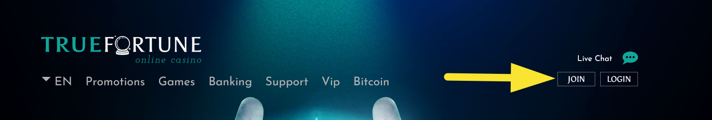 TRUE_FORTUNE_CASINO_SIGN_UP