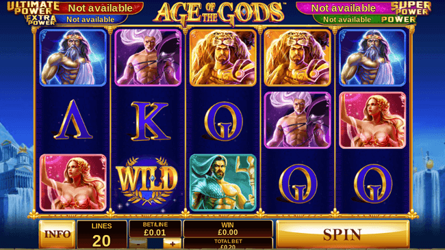 age of the gods slot machine